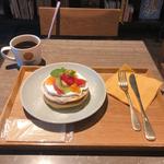 寿太郎のスペシャルホットケーキ(猿田彦珈琲 調布焙煎ホール)
