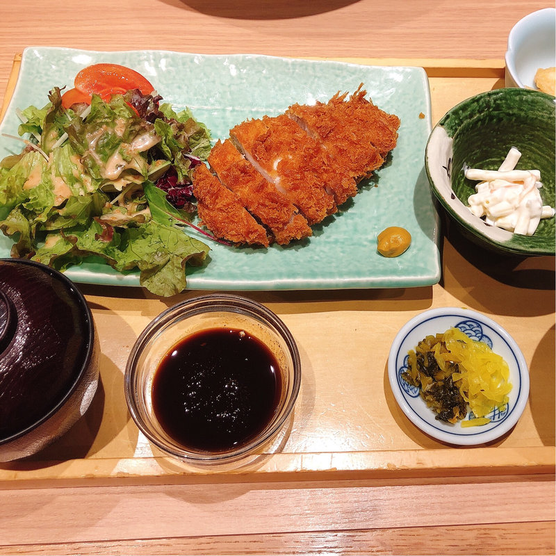 とんかつ膳(山水草木)