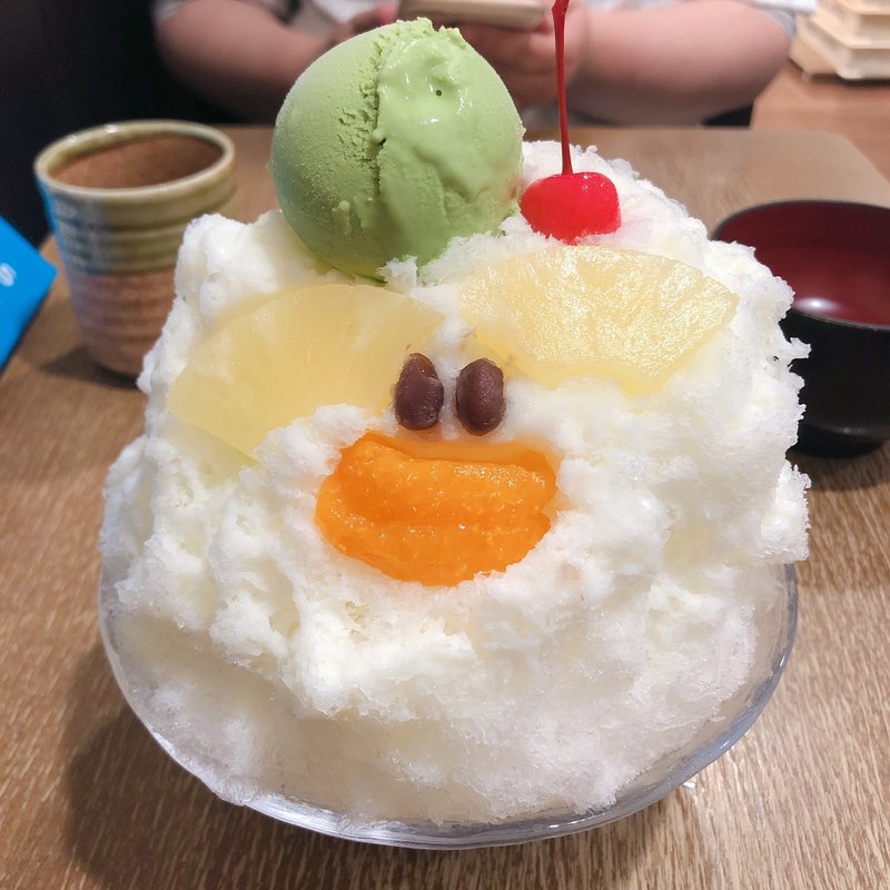 白熊さん(甘味菓房　丸屋茶寮 )