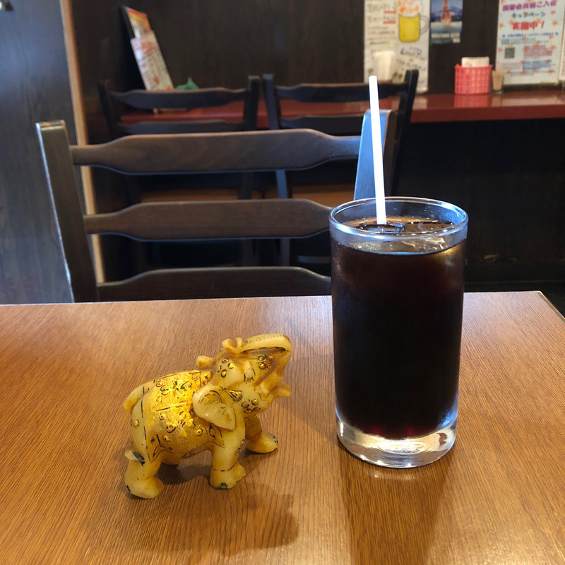 アイスコーヒー(インド料理 Milan 長尾店)