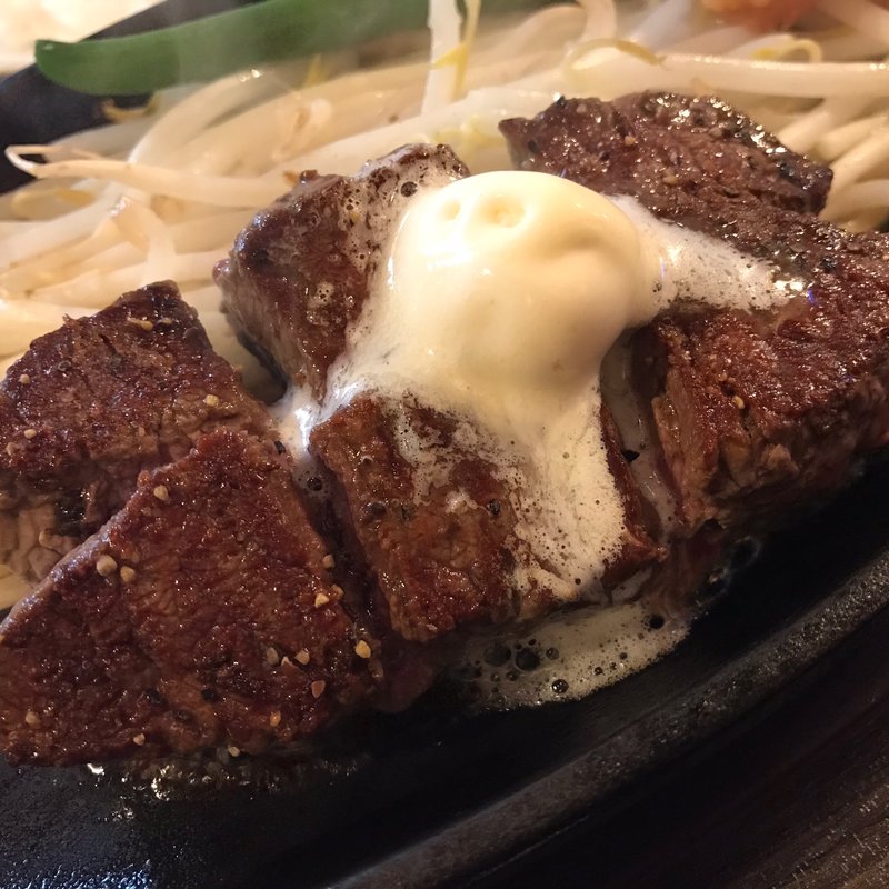 ミスジステーキSサイズ120g(1ポンドの ステーキ ハンバーグ タケル 西中島店)