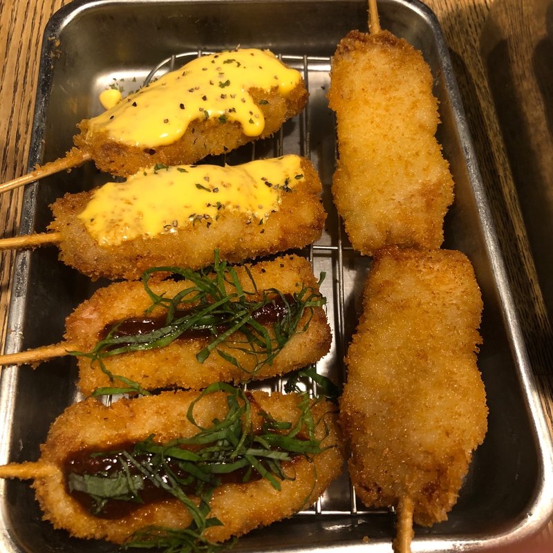 白カツ赤カツ豚カツ(北品川がむしゃら)