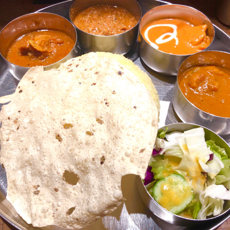 選べるカレーランチ カレー2種(エリックサウス八重洲店)