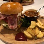 ベーコンエッグバーガー(ゴホウビダイナー)