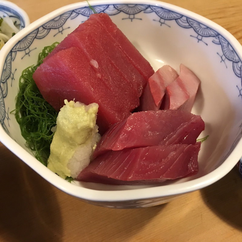 鮪刺身(三州屋 飯田橋 （さんしゅうや）)