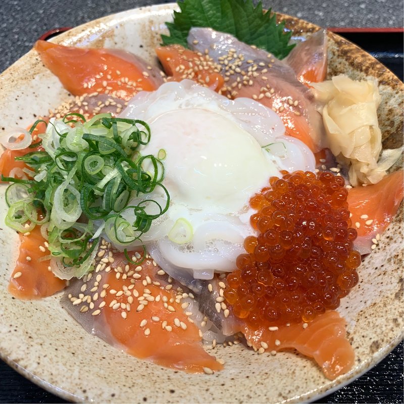 境港サーモン昆布じめ丼(山芳亭 )