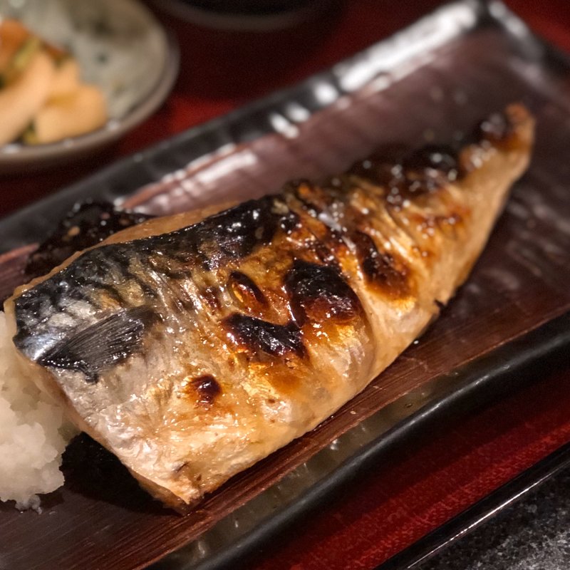 さば焼定食　ミニ豚汁変更(川端 )