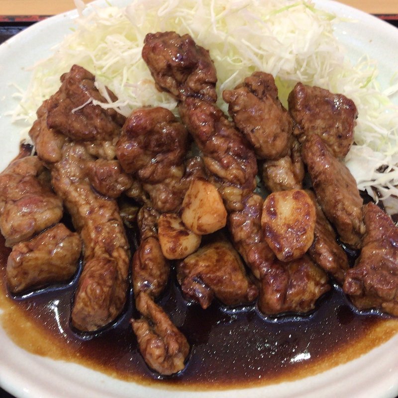 とんてき定食(御在所サービスエリア（下り線）とんとん食堂)