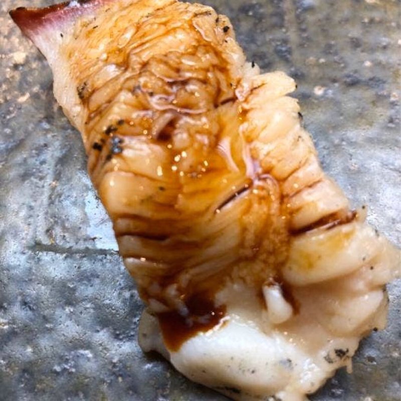 みる貝の炙り(鮨 一條)