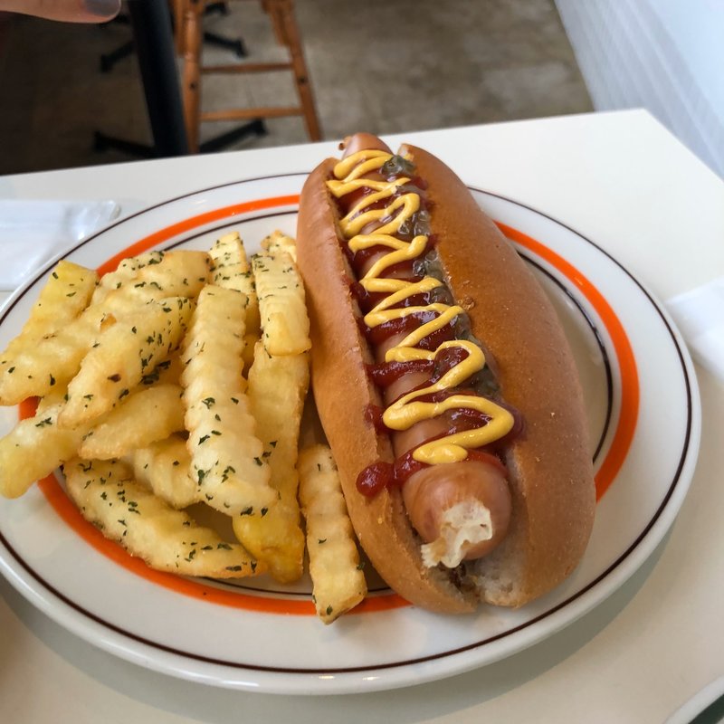 ホットドッグ(小川売店)