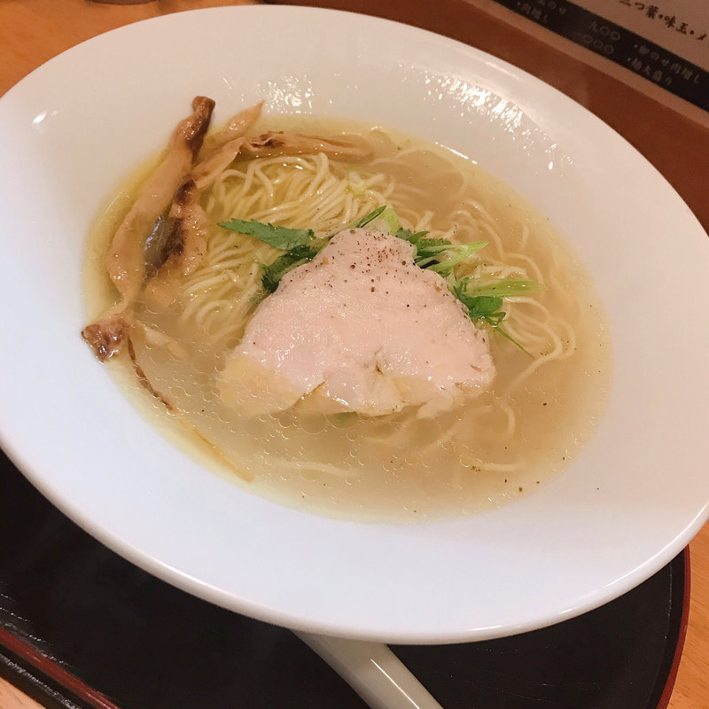 ゆず塩そば(拉麺 はま家)