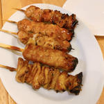 焼き鳥5本