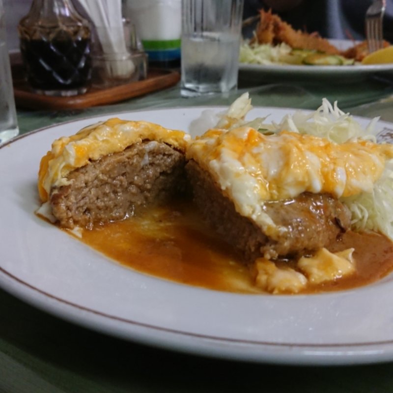 ハンバーグライス(洋食入舟)