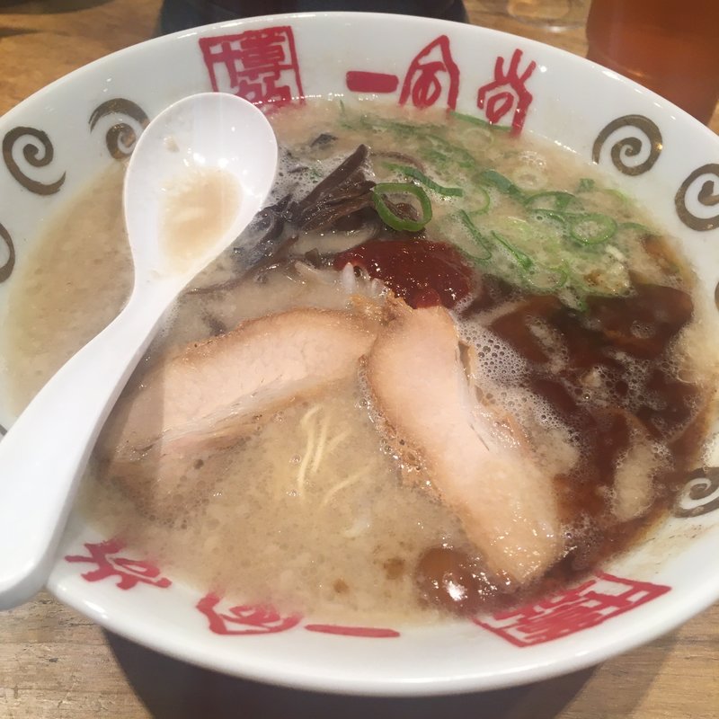 赤丸新味(一風堂 大名本店)