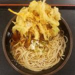 かき揚げそば(ゆで太郎 六番町店 （ゆでたろう）)