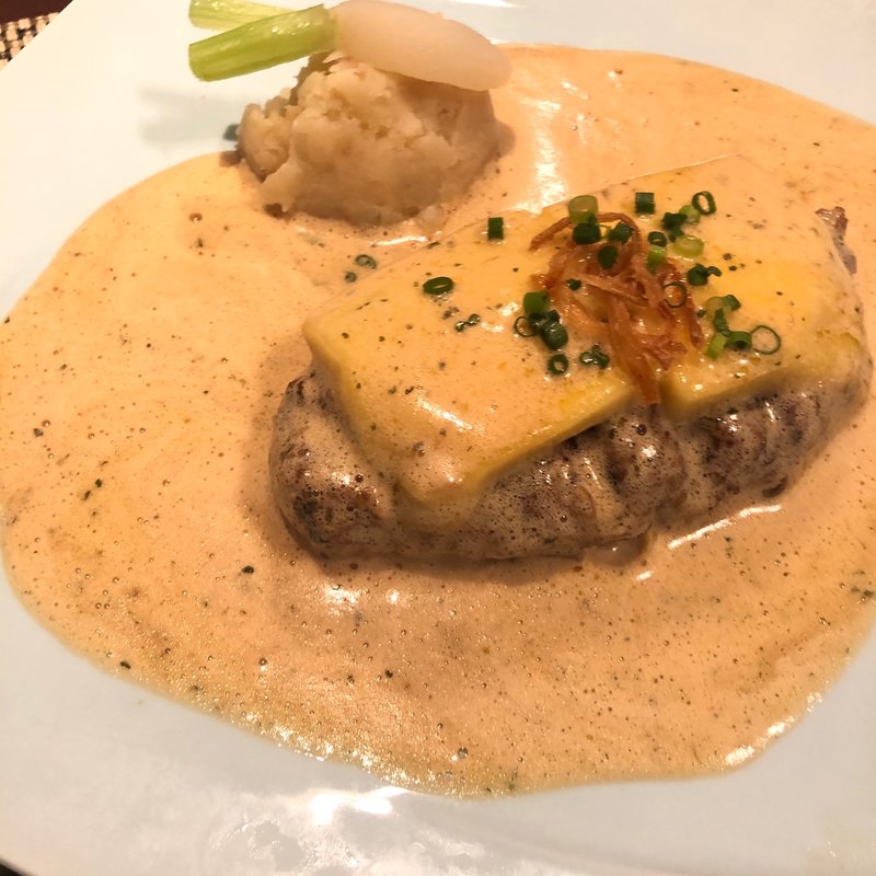 チーズハンバーグ(らいむらいと)