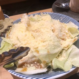 ザク切りキャベツ　チーズポン酢(鮨・酒・肴 杉玉 神楽坂)