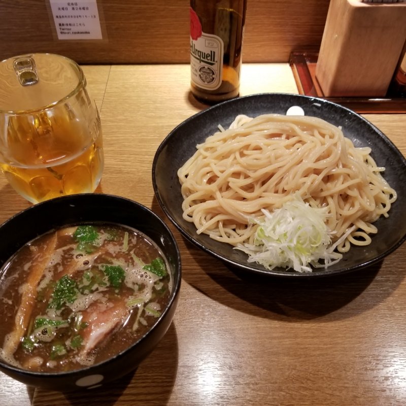 魚介醤油つけめん(桃李)