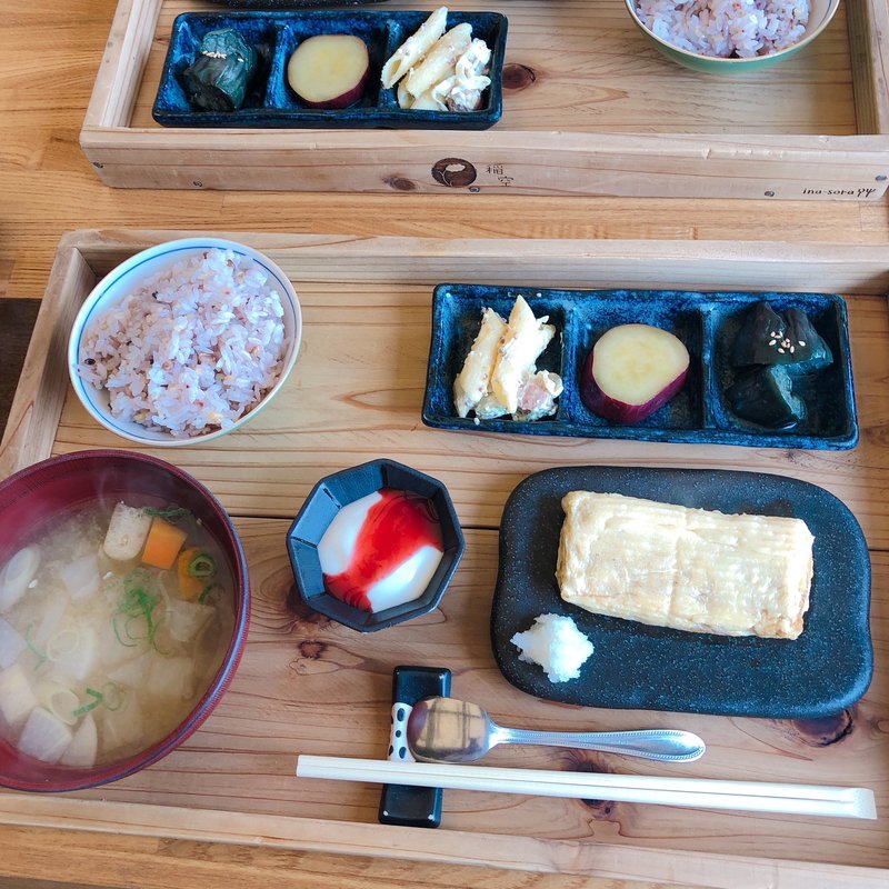 モーニング　稲空ごはんセット(古民家ダイニング稲空)