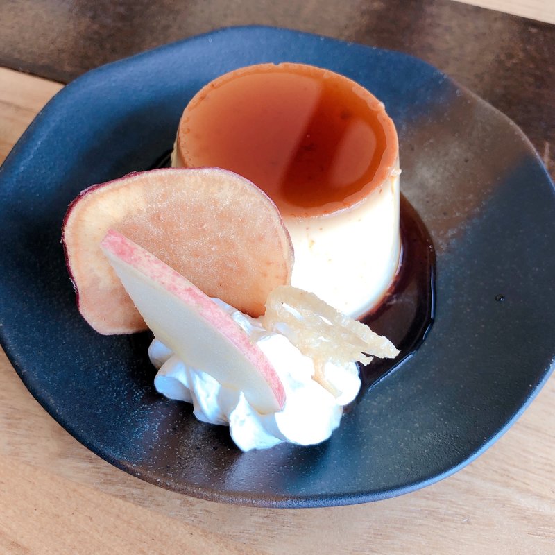 プリン(古民家ダイニング稲空)