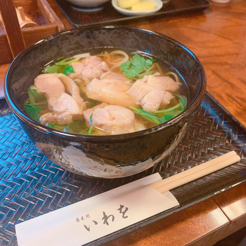 鳥なんば蕎麦(そば処 いわを )