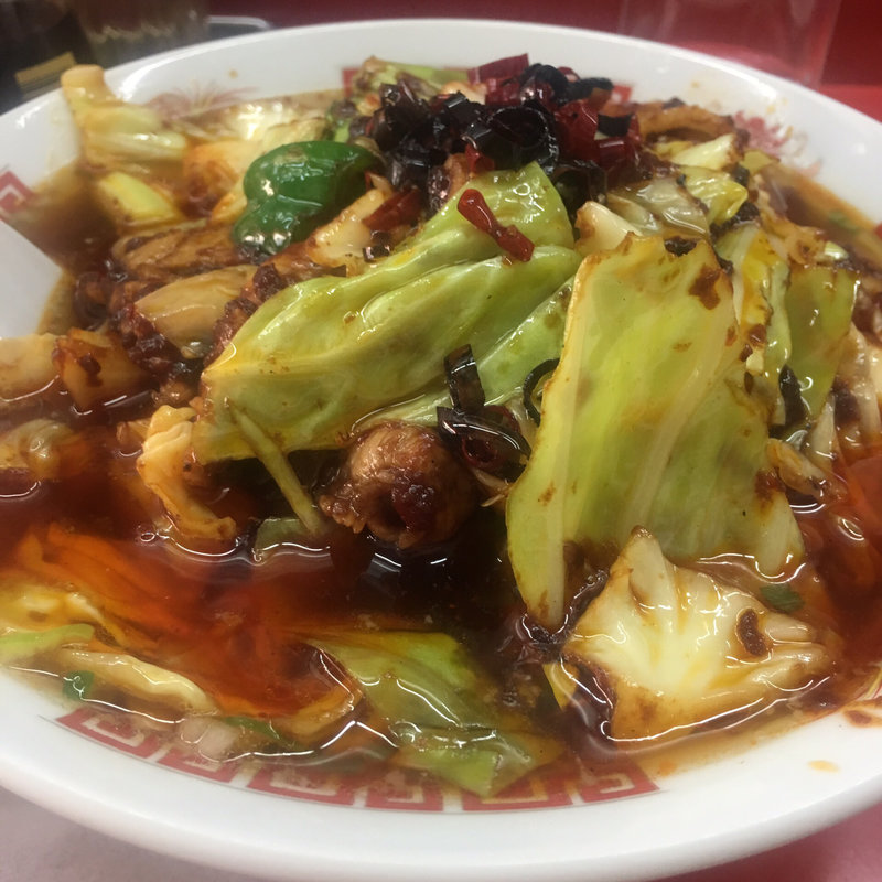 回鍋肉そば(中国大飯店)