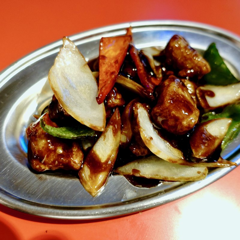 黒酢の酢豚(大衆スタンド 東野田四丁目)