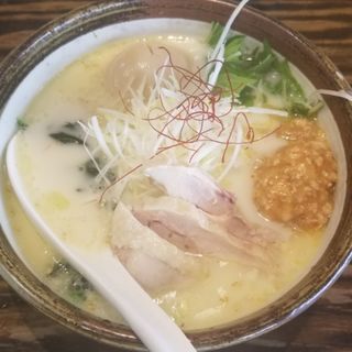 鶏塩ラーメン(俺流塩らーめん 渋谷総本店)
