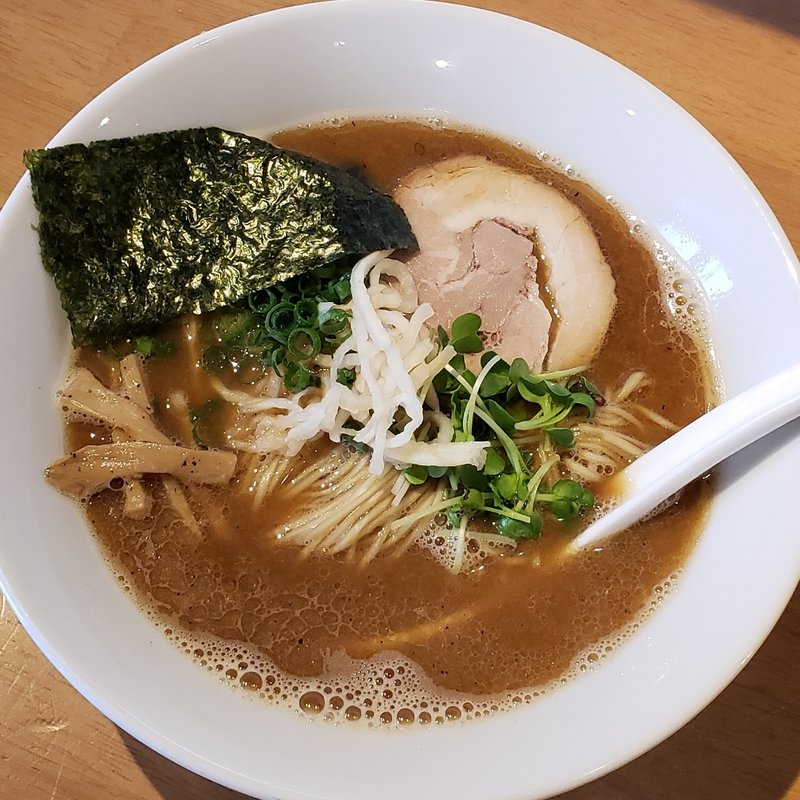 さんまの醤油ラーメン(ラーメン ABE's)