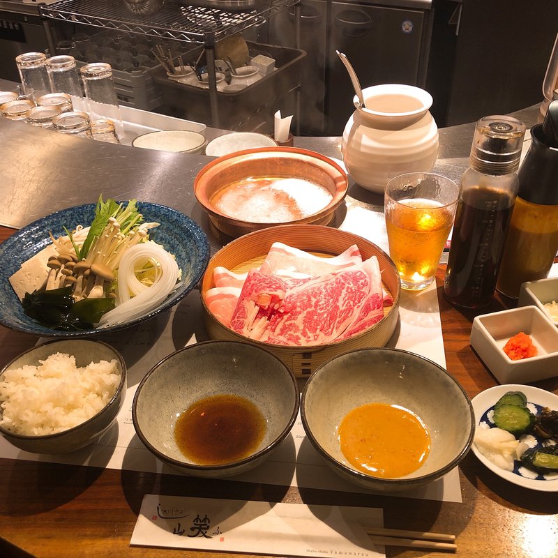 しゃぶしゃぶAランチ(しゃぶしゃぶ 山笑ふ 表参道店)