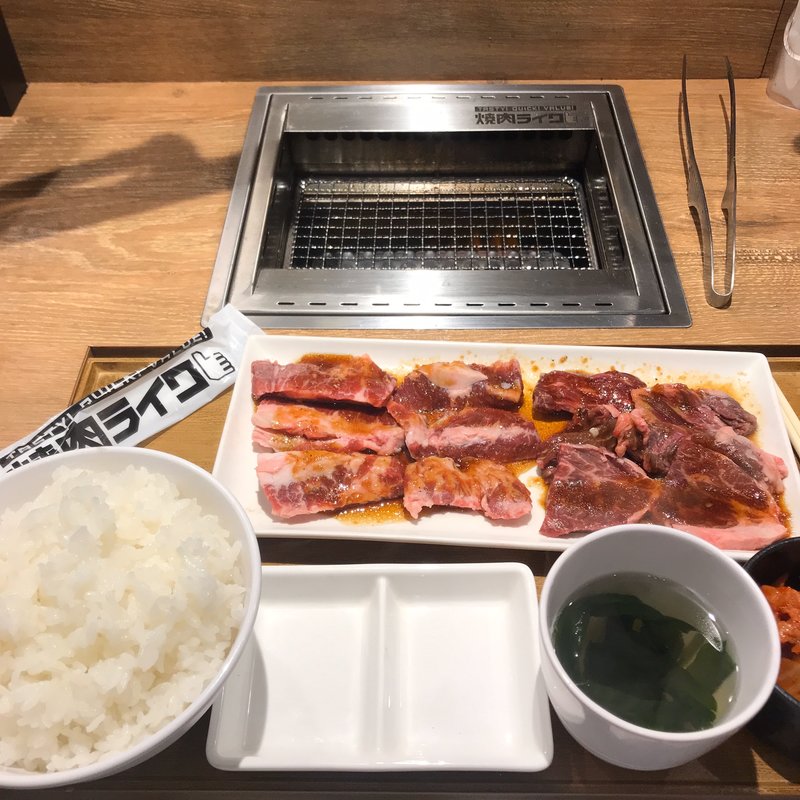 匠カルビ&ハラミプレート（200g）(焼肉ライク 赤坂見附店)