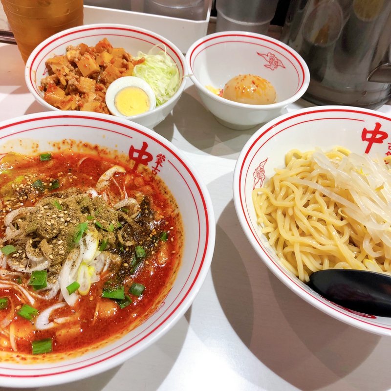 赤鬼つけ麺(蒙古タンメン中本 吉祥寺店 （もうこたんめんなかもと）)