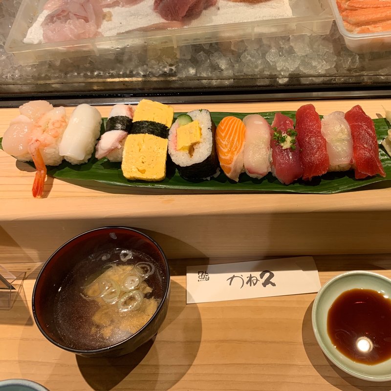 蘭にぎり1.5人前(鮨 かね久)