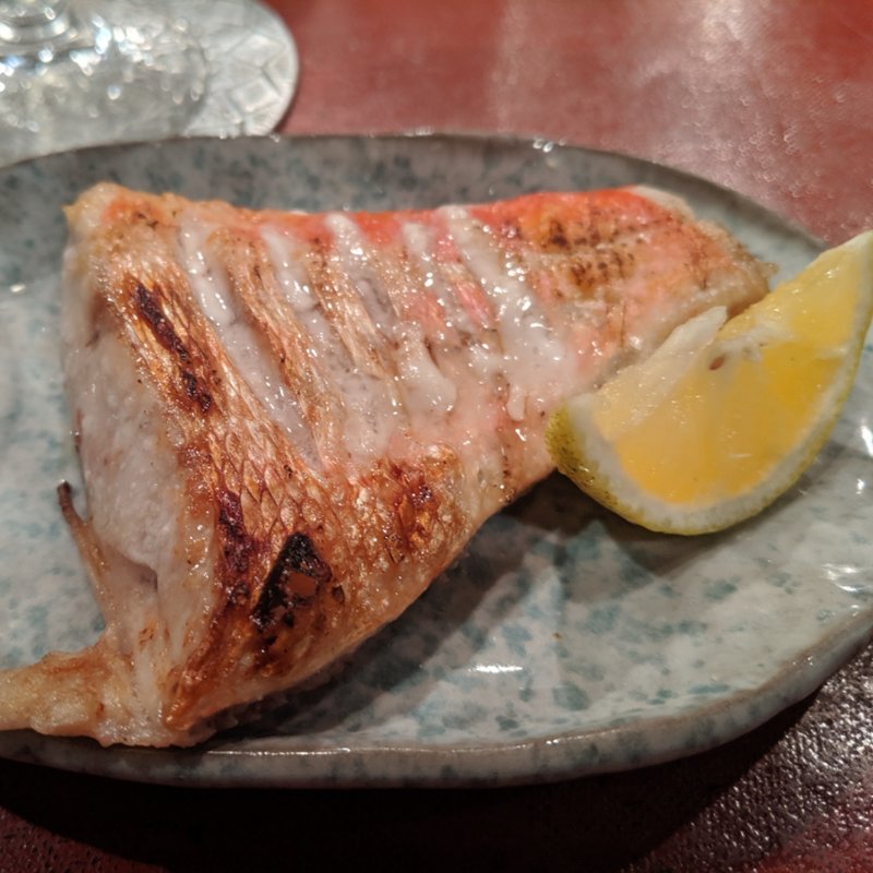 金目鯛塩焼き(小料理バル 虎ノ門 Kanade(かなで))