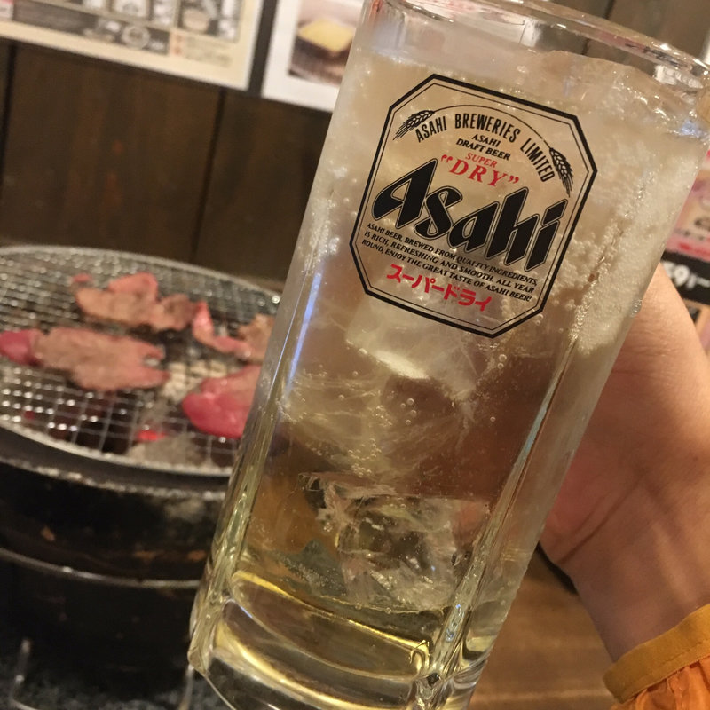 レモンハイボール(七輪焼肉 安安 札幌南三条店)