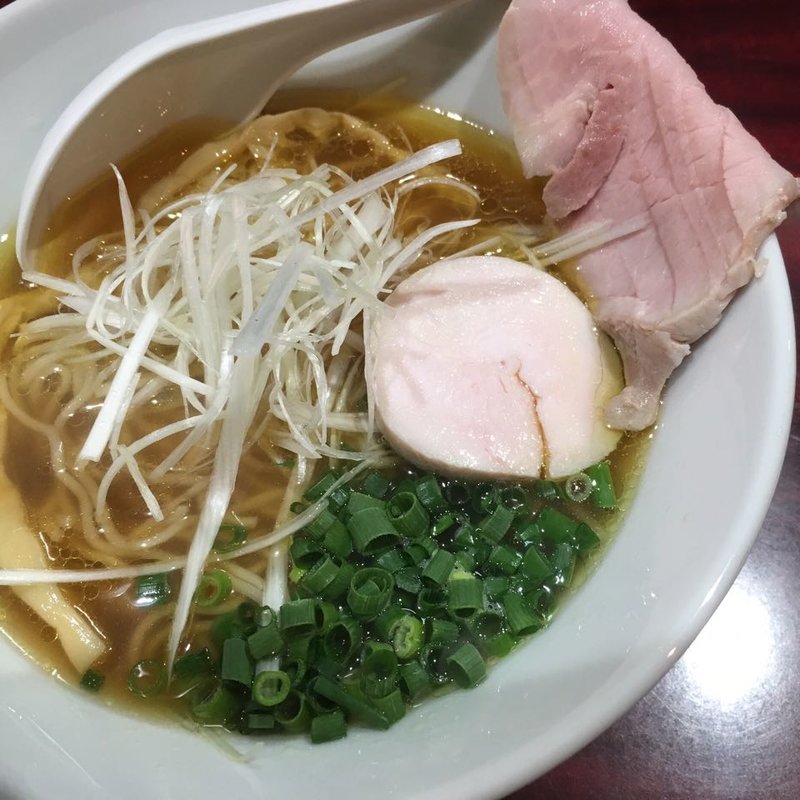 鶏清湯soba醤油(麺屋はじめ)
