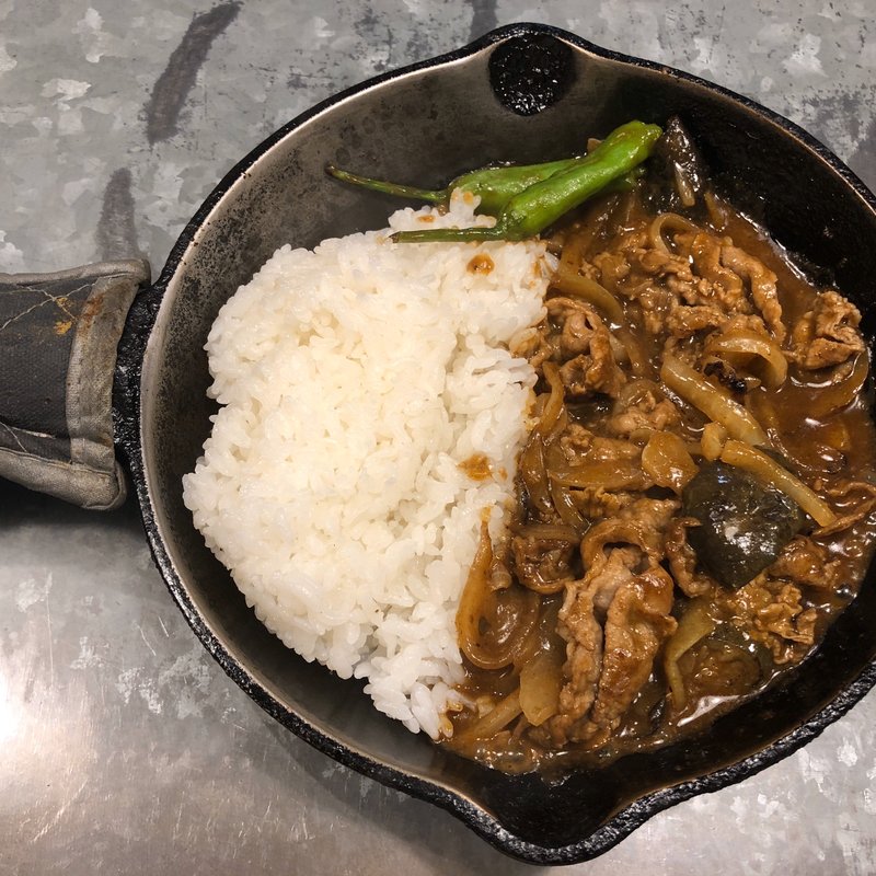 茄子と牛肉のカレー(野菜を食べるカレーcamp エキマルシェ大阪店)