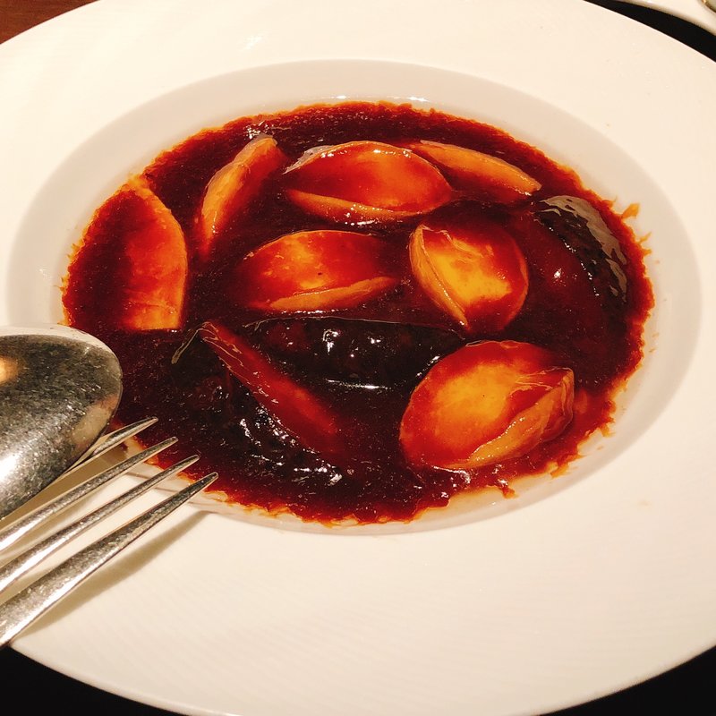 アワビの醤油煮込み(四川)