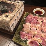 名古屋コーチン　あぶり刺し