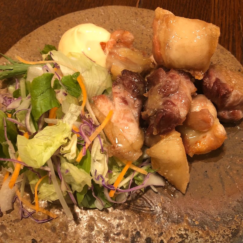 名古屋コーチン　塩唐揚げ(旨物処 天)