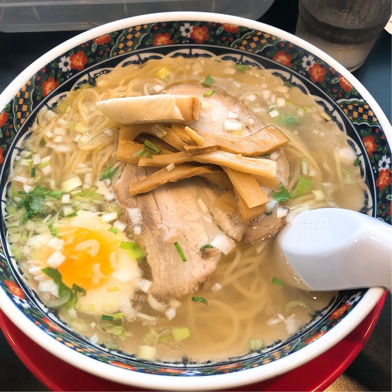 塩ラーメン(函館麺厨房 あじさい 本店)