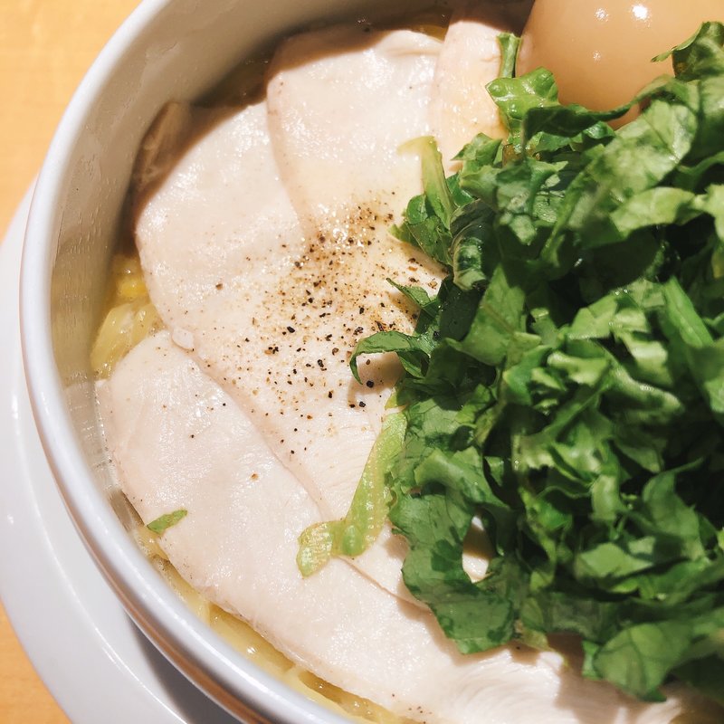 鶏白湯　塩(麺屋 時茂 大久保店)