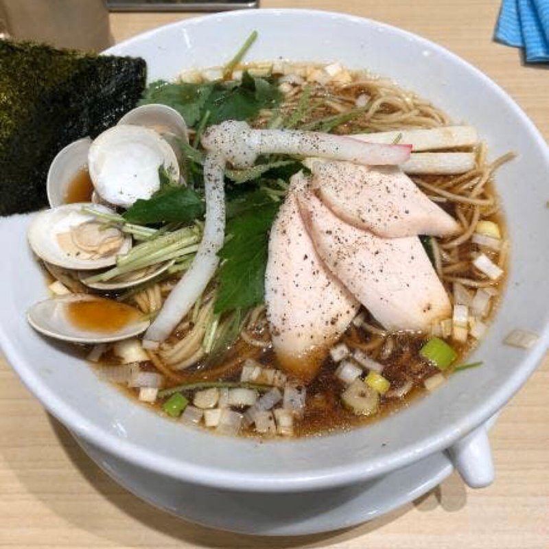 蛤そば(むぎとオリーブ 日本橋店)