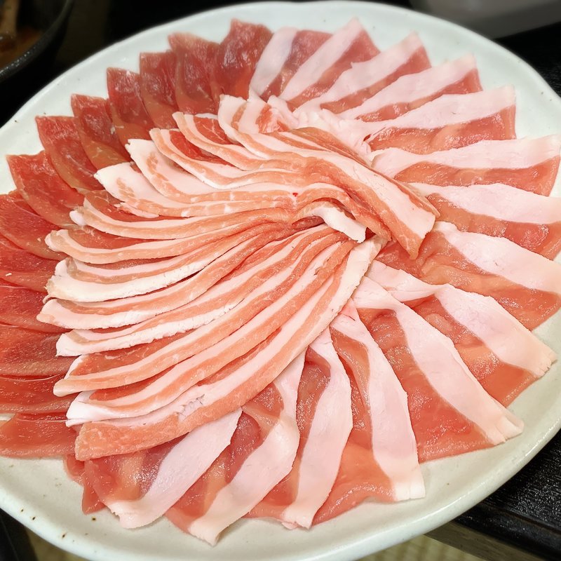 	 郷土料理と極上六白黒豚しゃぶ鍋コース(天文館 吾愛人 本店)