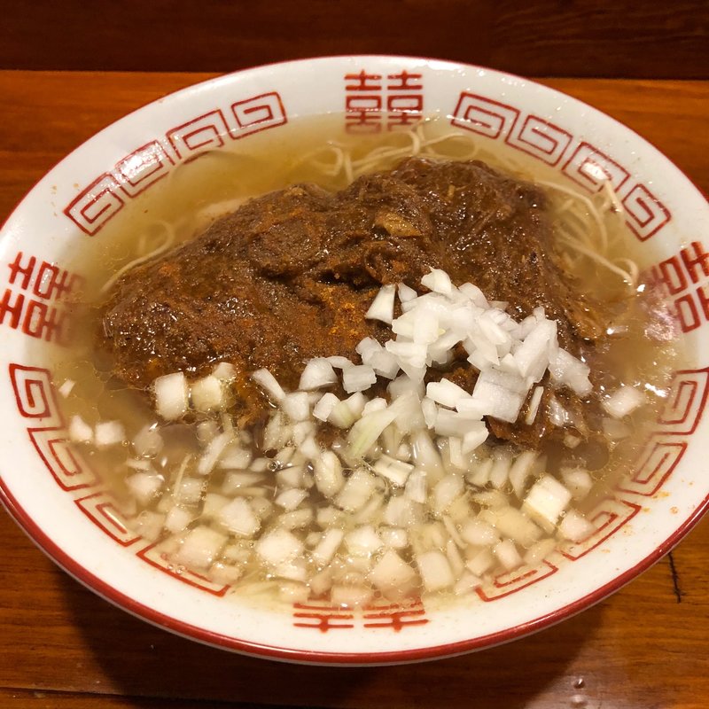 すず喜のカレーラーメン(がふうあん )