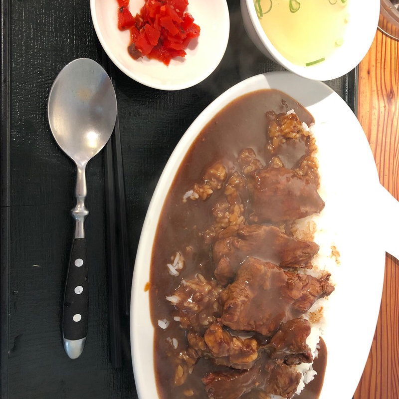 最強カレー(最後にカツ。 )