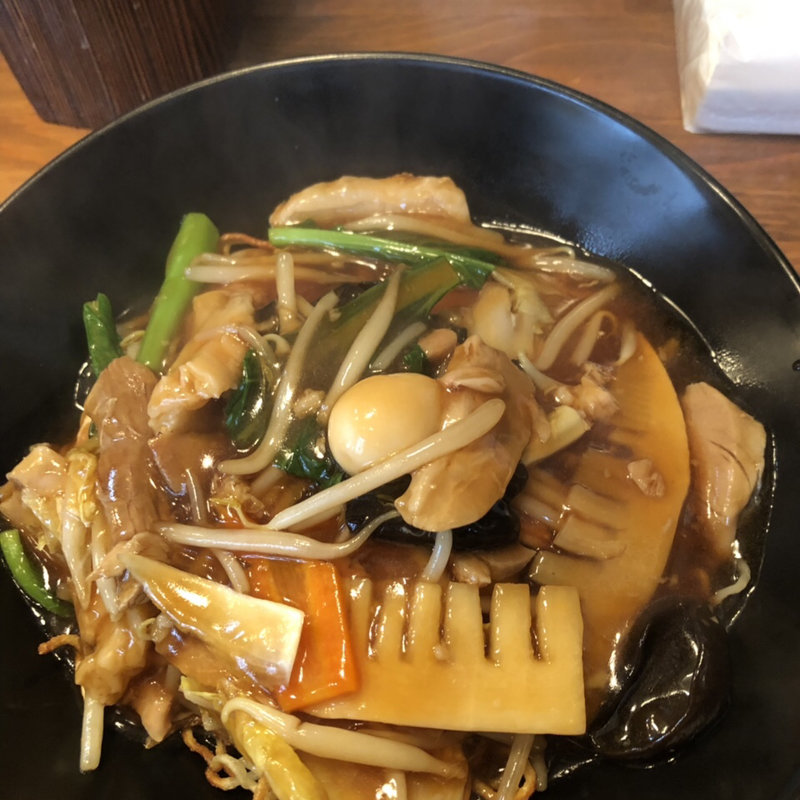 肉あんかけそば（並）(あんかけ焼きそば専門店　ちぇん麺)