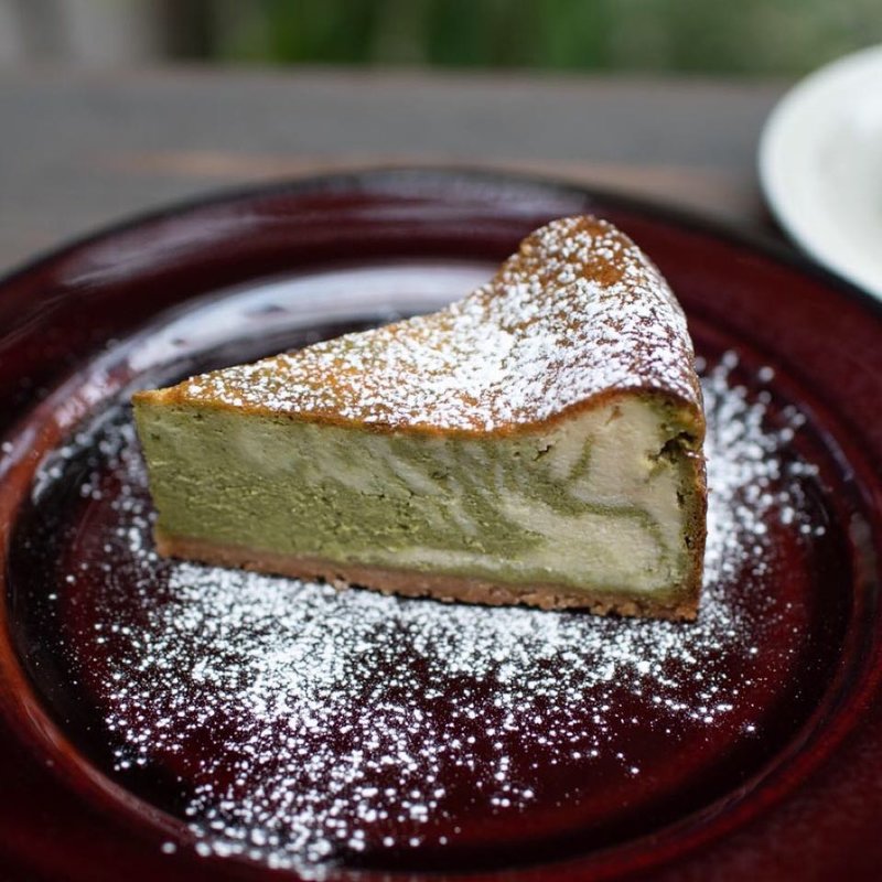 抹茶とホワイトチョコのベイクドチーズケーキ(パーランド （parland）)