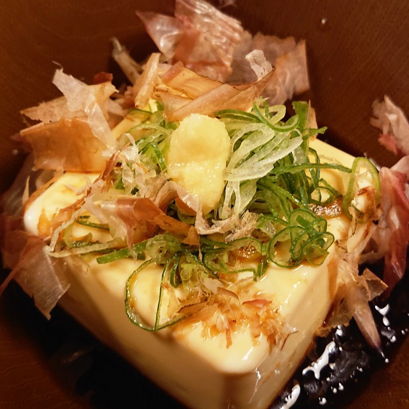 国産大豆の冷やっこ(鳥貴族 蒲田東口店)