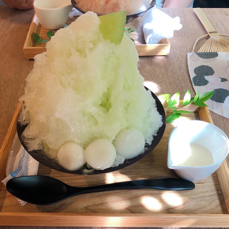 かき氷 メロン(新潟にむらや 寺尾店 )